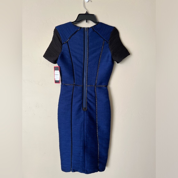 NWT FOCUS by Shani Ruched Midi Dress - Picture 3 of 6